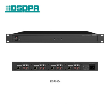 1 and 4 Channels IP Network Audio  Decoder DSP9131 DSP9134